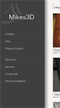 Mobile Screenshot of mikes3d.com